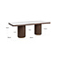 Richmond Interiors  Eettafel Willox brown 235 including glass