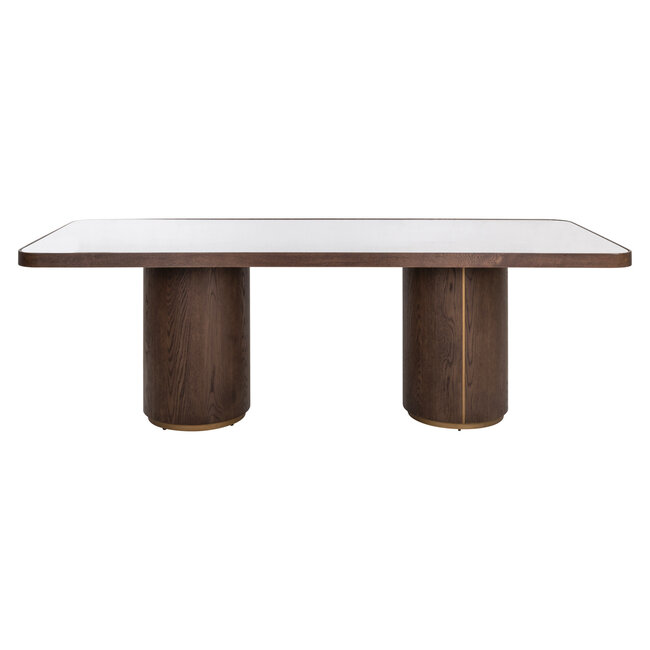 Richmond Interiors  Eettafel Willox brown 235 including glass