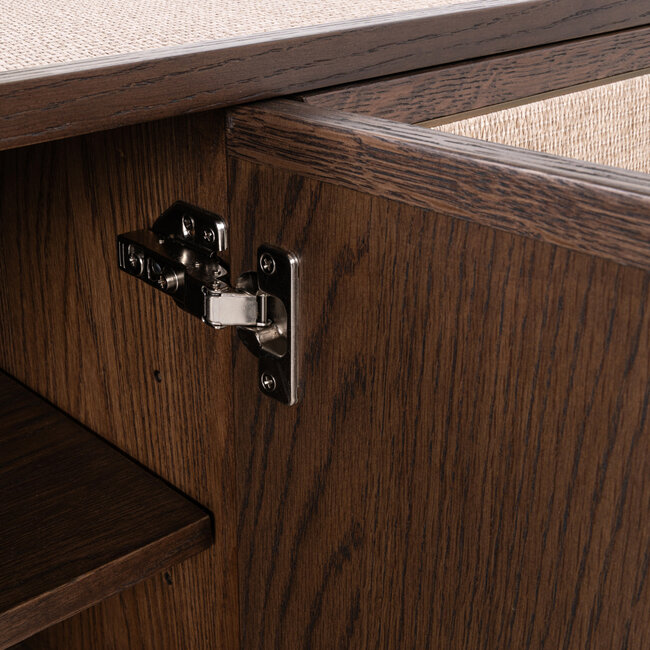 Richmond Interiors  TV-meubel Willox brown 4-doors