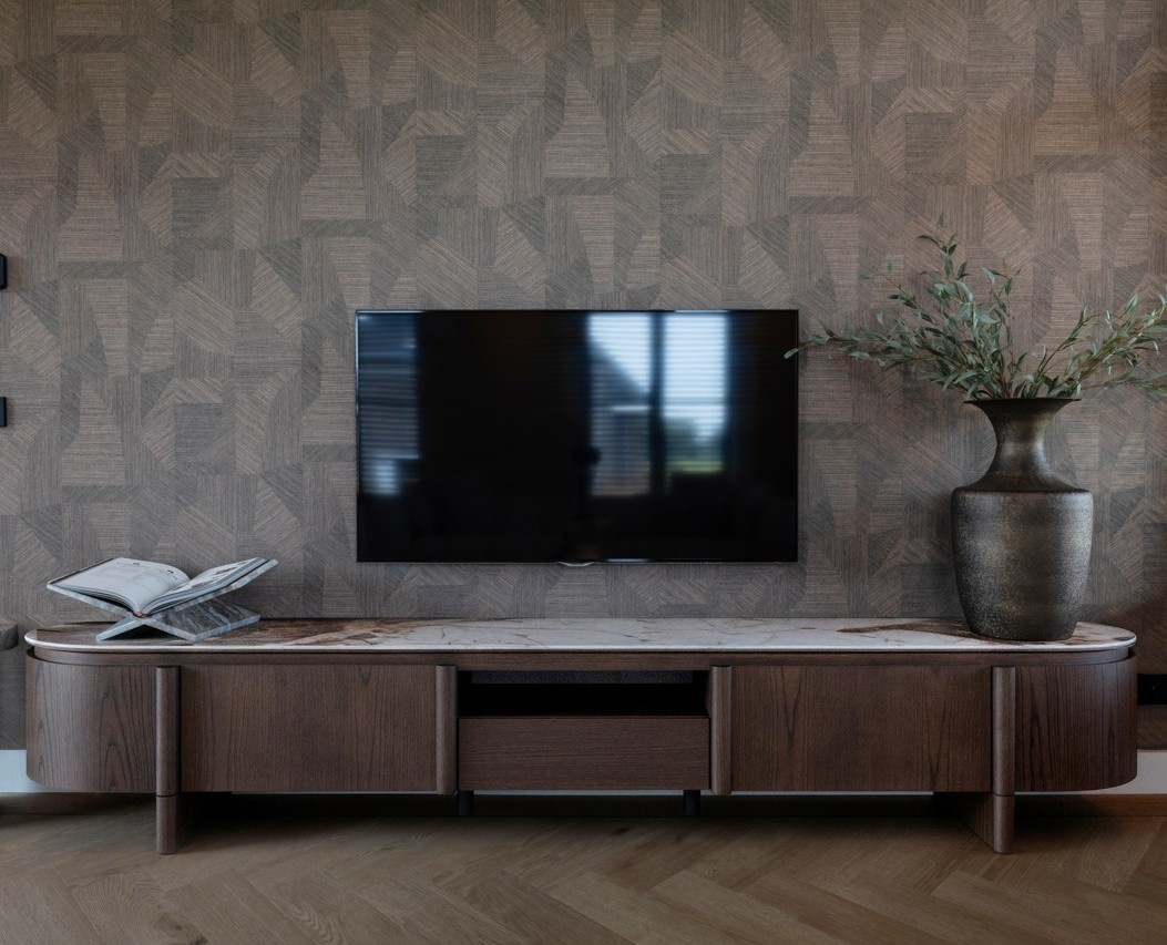 TV-meubel Langford bruin – Richmond Interiors | De Woon Winkel - De ...