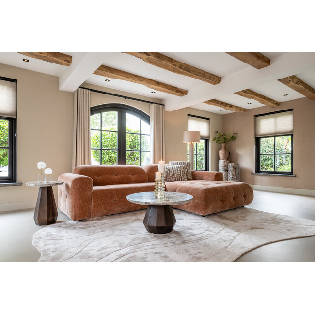 Richmond Interiors  Salontafel Oberoy Blush beige 80Ø