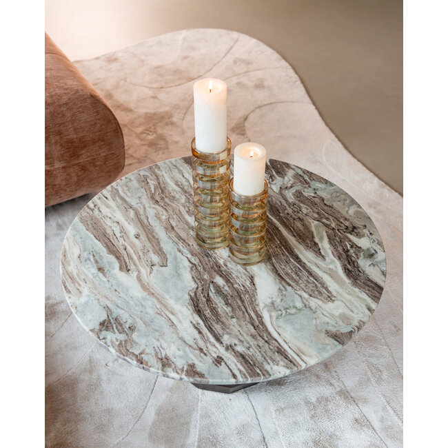 Richmond Interiors  Salontafel Oberoy Blush beige 80Ø