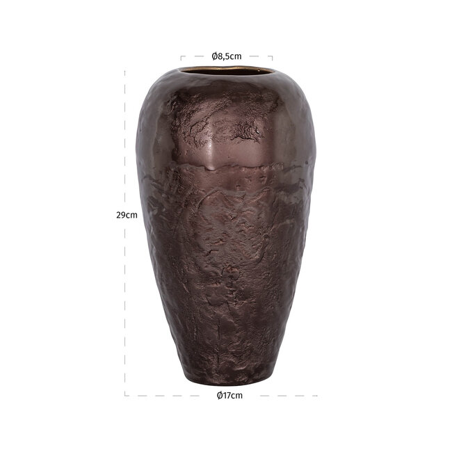 Richmond Interiors  Vaas Jillisa donkerbruin