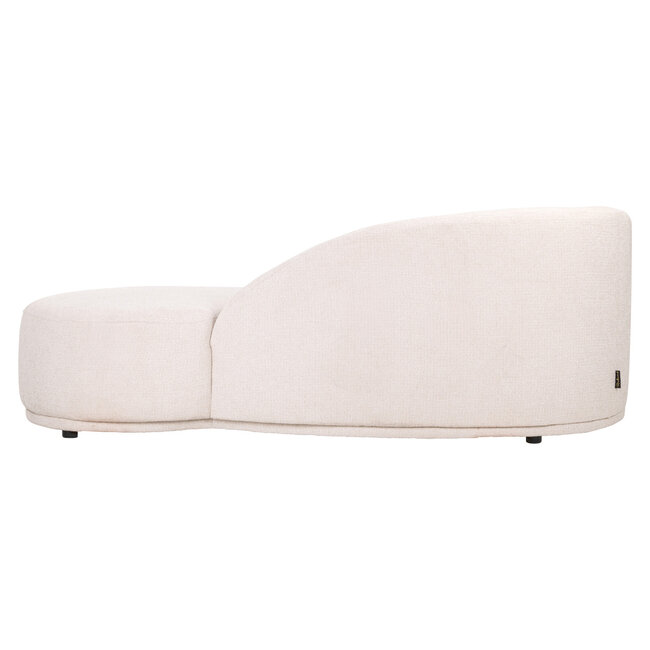 Richmond Interiors  Bank Emma cream fancy chaise longue