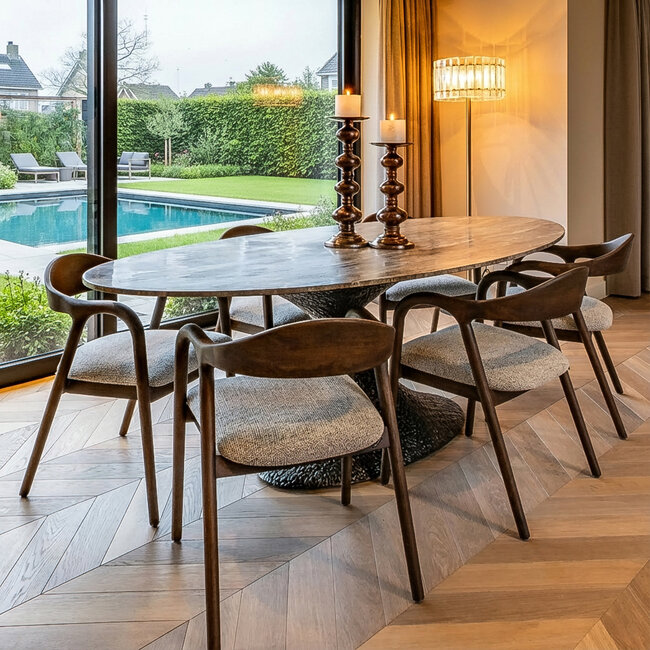 Richmond Interiors  Kandelaar Joya copper small