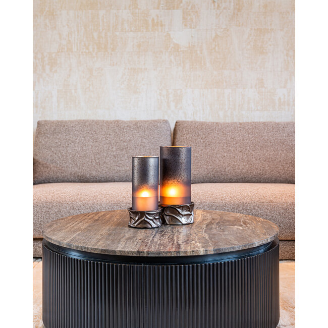 Richmond Interiors  Windlicht Candace smoke large