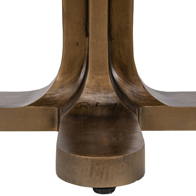 Richmond Interiors  Bistrotafel Revelin dark brown 75Ø