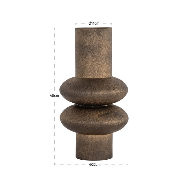 Richmond Interiors  Vaas Madlen gold