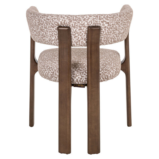 Richmond Interiors  Eetkamerstoel Contigo natural geo