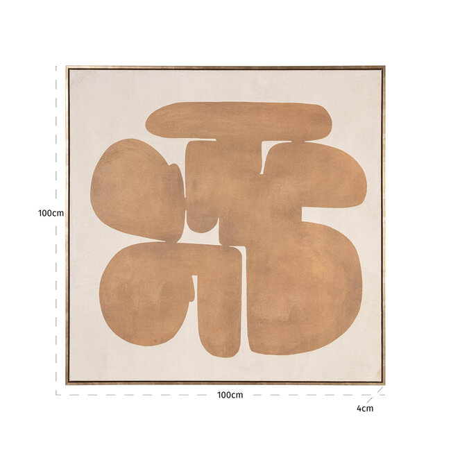 Richmond Interiors  Wall art Odyssey goud rechts