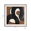 Richmond Interiors  Wall art Euphoria brown links