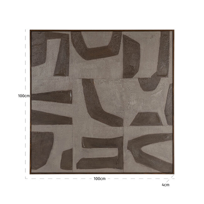 Richmond Interiors  Wall art Zenith zand rechts