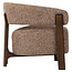 Richmond Interiors  Lounge stoel Dalara brown tweed