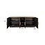 Richmond Interiors  Dressoir Claremont brown  4-doors 2-shelves