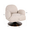 Richmond Interiors  Lounge stoel Kagney biscotti swivel