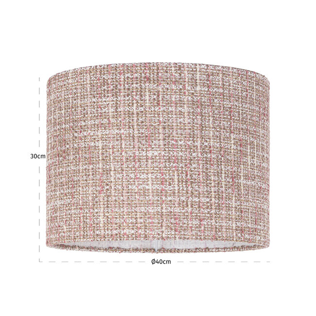 Richmond Interiors  Lampenkap Live trendy rose 40Ø