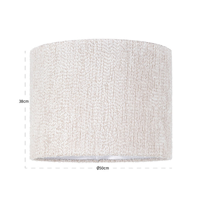 Richmond Interiors  Lampenkap Marly lovely cream 50Ø