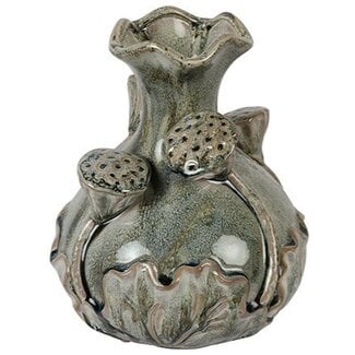 Countryfield Vaas Lotus L groen-20x20x25CM