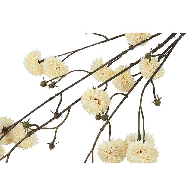 Countryfield Kunsttak Chrysanthemum santini wit -57 x 53 x 113 cm