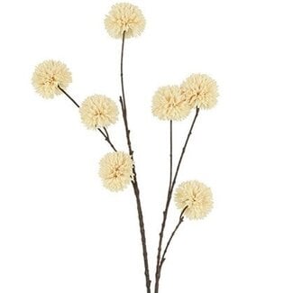 Countryfield Kunsttak Bloem Chrysanthemum wit - 77 x 42 x 107 cm
