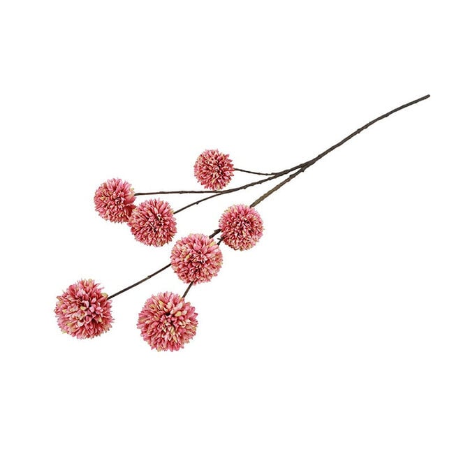 Countryfield Kunsttak Bloem Chrysanthemum roze - 77 x 42 x 107 cm