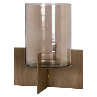 Richmond Interiors  Windlicht Resa goud groot