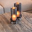 Richmond Interiors  Windlicht Candace smoke small