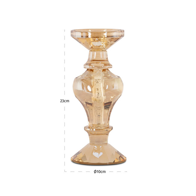 Richmond Interiors  Kandelaar Dilan klein amber