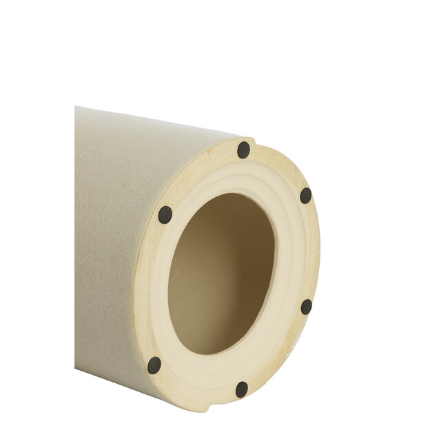 Light en Living Bijzettafel Ø33x44 cm CHULILLA keramiek  mat crème