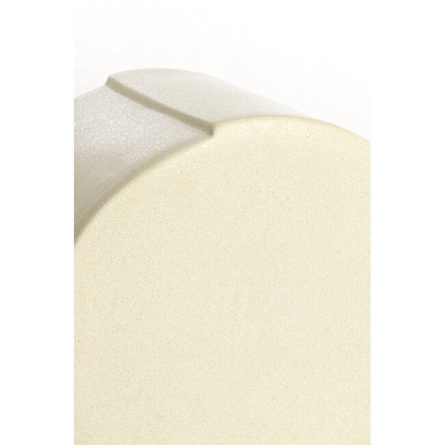 Light en Living Bijzettafel Ø42x34 cm CHULILLA keramiek  mat crème