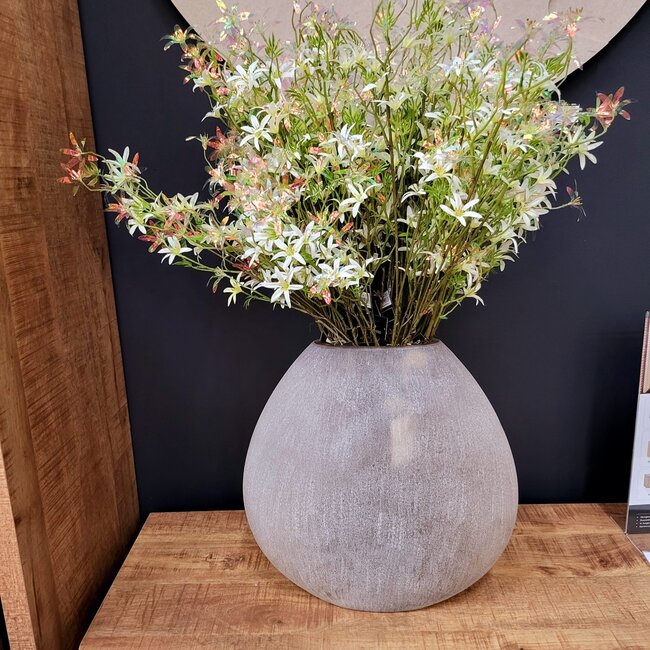 Countryfield Kunsttak Bloem Vaccaria iriserend S crème