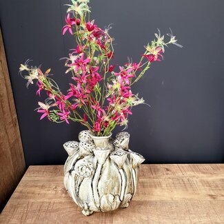 Countryfield Vaas bol Lotus L groen-28x28x30CM