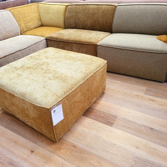 WoonMax Showroommodel Elementenbank + Hocker Dune