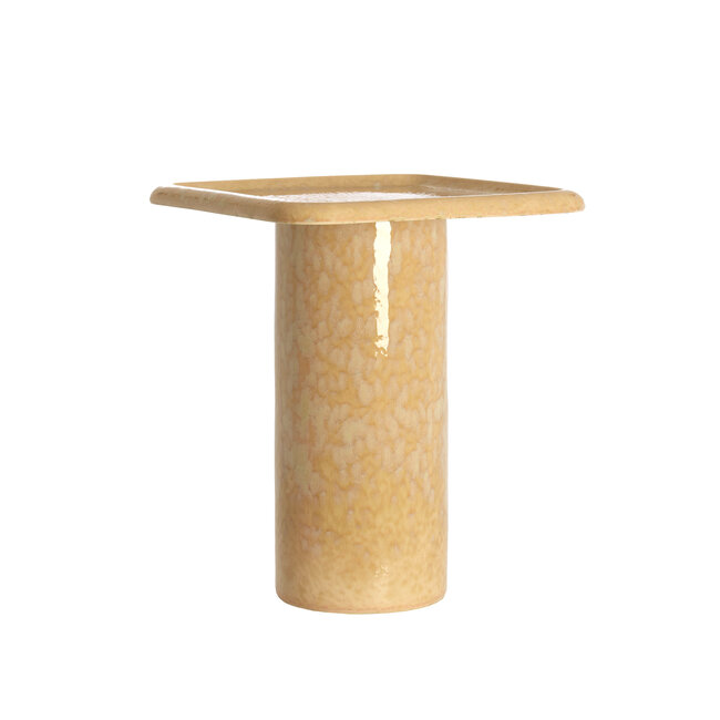 Light en Living Bijzettafel 45x45x54 cm LUARCA keramiek licht perzik