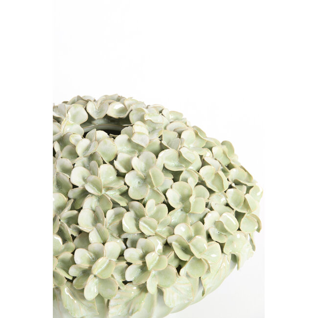 Light en Living Vaas LIRIEN Ø31,5x23 cm mintgroen keramiek | Light & Living