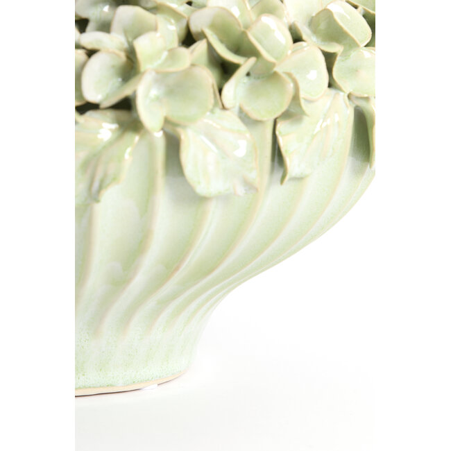 Light en Living Vaas LIRIEN Ø31,5x23 cm mintgroen keramiek | Light & Living