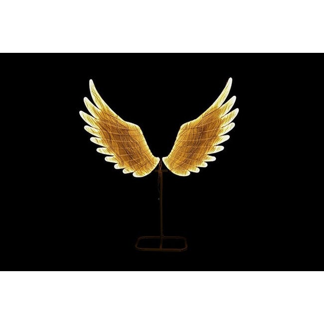 Countryfield Kerstverlichting LED Ornament Wings goud 149 x 38 x 165 cm
