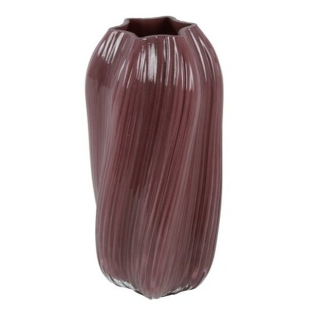Countryfield Vaas lang Shanti paars 16 x 16 x 32,5 cm