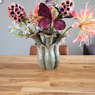 Countryfield Kunstdeco Vlinder Lush Lila Set van 3 takken met 3 vlinders per tak