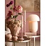 Light en Living Vaas deco Ø38x32 cm LUSERNA keramiek lichtroze