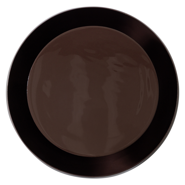 Woood Wandlamp Gloomy rond metaal bruin