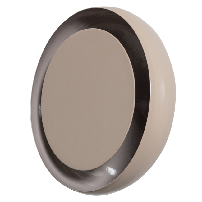 Woood Wandlamp Gloomy rond metaal zand