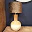 Light en Living Lampvoet Ø28,5x52 cm ULLOA keramiek lichtbruin + crème