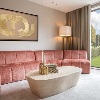 Richmond Interiors  Salontafel Fictus Travertine faux Beige