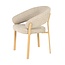 By Boo Eetkamerstoel Sedia with armrest - natural