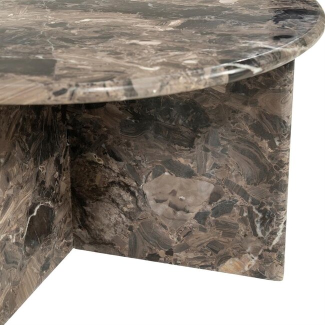 By Boo Salontafel Circa - bruin