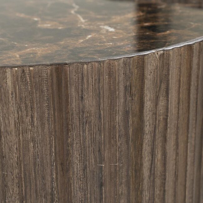 By Boo Salontafel Nice – set van 2 - bruin