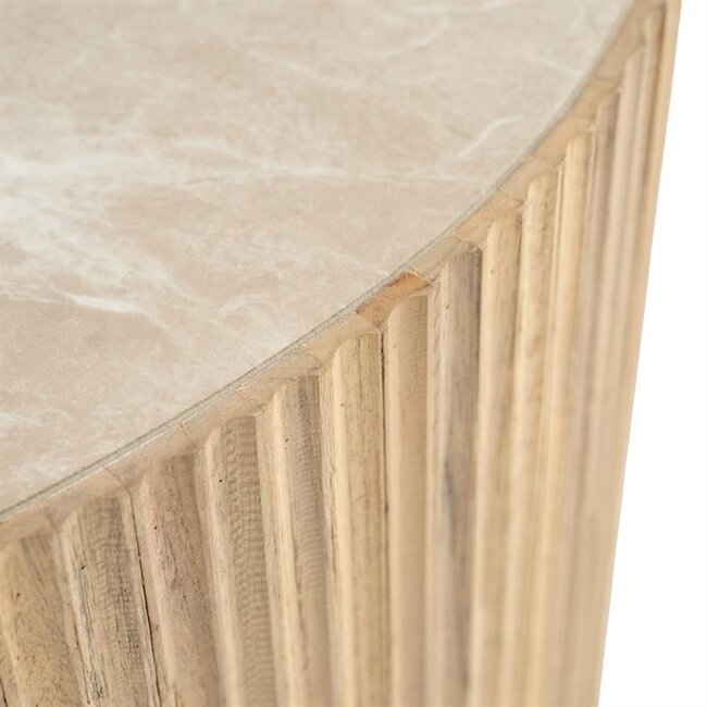 By Boo Salontafel Nice – set van 2 – naturel