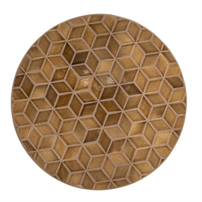 By Boo Salontafel Patterna - bruin