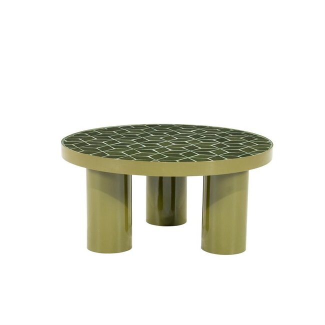 By Boo Salontafel Patterna - groen